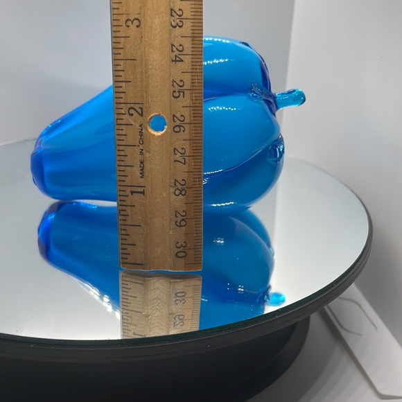 Vintage blown glass blue pepper - Picture 4 of 4